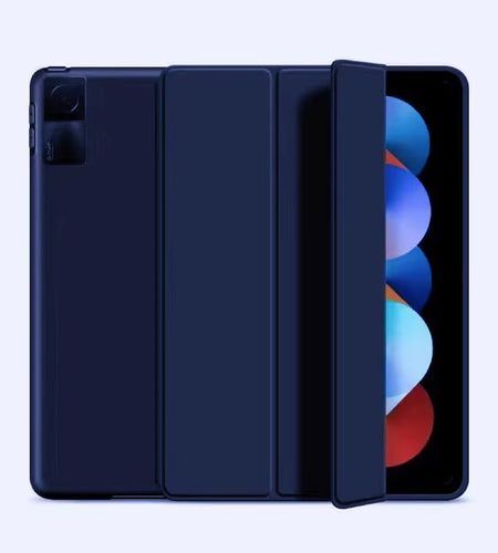 For  Mi Pad 8 7 6 Pro 5 11.2 Case Redmi Pad SE 11 10.6 8.7 2 Pro 12.1 Auto Wake up & Sleep Silicone Cover Support Charging