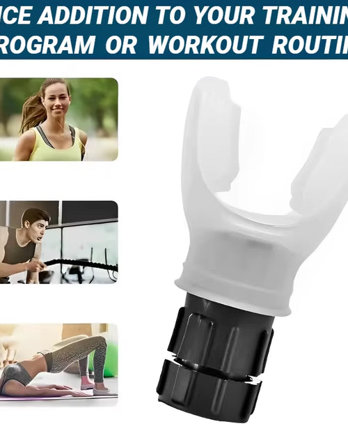 Load image into Gallery viewer, 1Pcs Breathing Exercise for Lungs Portable Breath Fitness Exerciser Device Endurance Workout with Adjustable Resistances Sports
