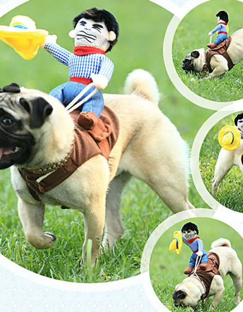 Load image into Gallery viewer, Halloween Dog Clothes Funny Pet Dogs Cosplay Costumes Set Christmas Dog Costume Comical Outfits for Pet Cat Puppy Party Clothing

