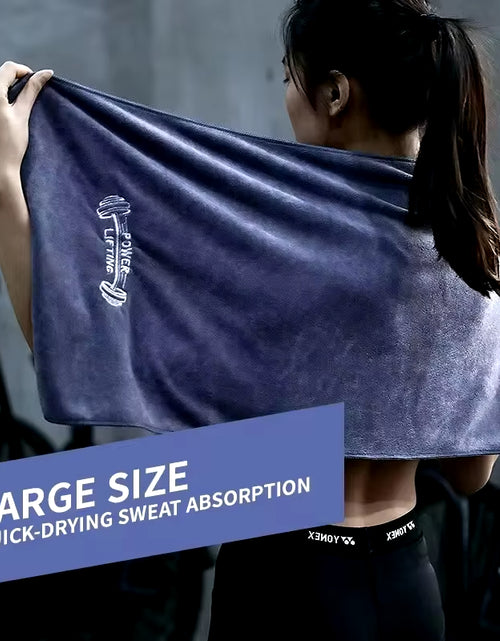 Load image into Gallery viewer, 42X95Cm Fitness Towel for Sports Quick-Drying Gym Equipment Non-Slip Sports Sweat Towel Swimming Towel Microfiber Pool Towels
