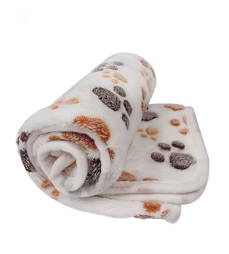 Soft Fluffy High Quality Pet Blanket Cute Cartoon Pattern Pet Mat Warm and Comfortable Blanket for Cat Dogs