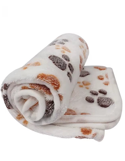 Load image into Gallery viewer, Soft Fluffy High Quality Pet Blanket Cute Cartoon Pattern Pet Mat Warm and Comfortable Blanket for Cat Dogs

