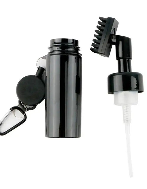 Load image into Gallery viewer, Golf Clubs Cleaning Brush Portable Golf Club Groove Brush with Push Type Water Bottle Water Brush Golf Swing Groove Cleaner
