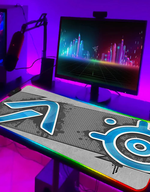 Load image into Gallery viewer, Rgb Mouse Pad Xxl Steelseries Laptop Mat Gaming Mousepad Backlit Keyboard Gamer Girl Table Pads Deskpad Mausepad Cs Go

