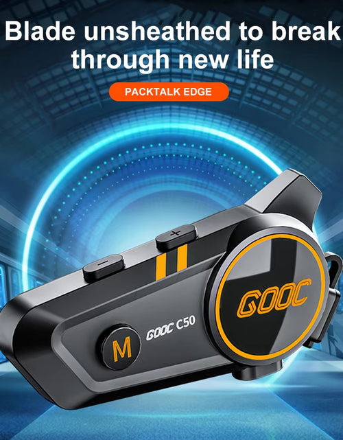 Load image into Gallery viewer, Bluetooth 5.3 Helmet Headset Wireless Hands-Free Call Phone Kit Motorcycle Waterproof Earphone MP3 Music Player Speaker for Moto
