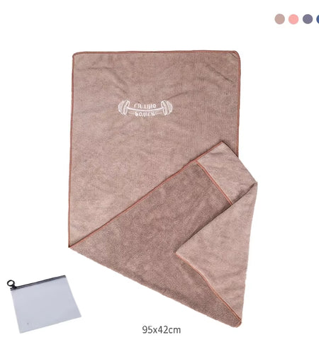 42X95Cm Fitness Towel for Sports Quick-Drying Gym Equipment Non-Slip Sports Sweat Towel Swimming Towel Microfiber Pool Towels