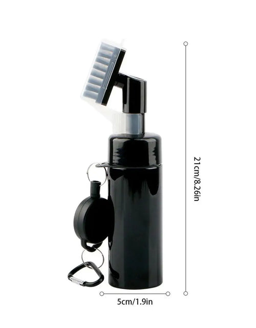 Load image into Gallery viewer, Golf Clubs Cleaning Brush Portable Golf Club Groove Brush with Push Type Water Bottle Water Brush Golf Swing Groove Cleaner
