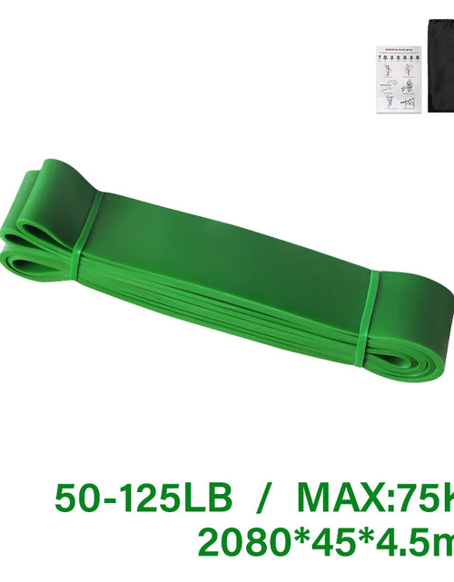 Load image into Gallery viewer, Heavy Duty Latex Resistance Band Exercise Elastic Band for Sport Strength Pull up Assist Band Workout Pilates Fitness Equipment
