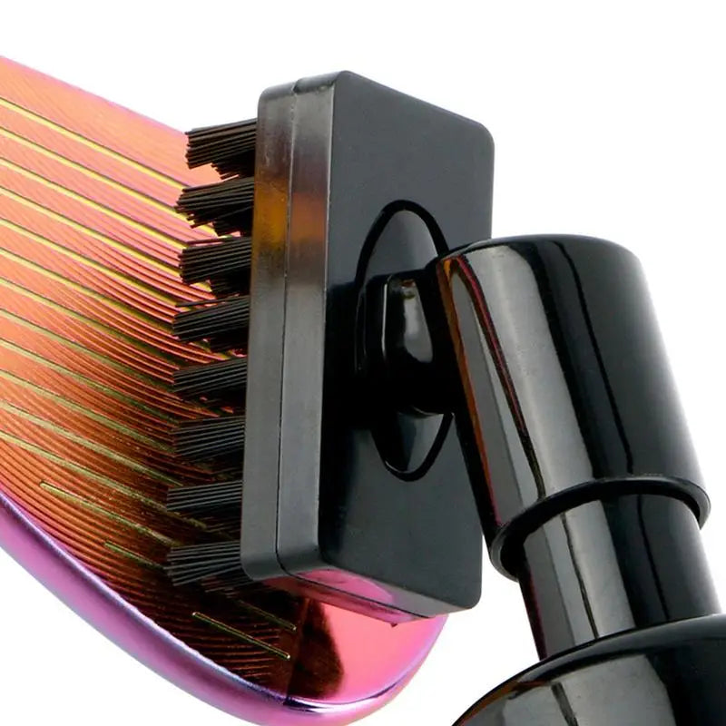 Golf Clubs Cleaning Brush Portable Golf Club Groove Brush with Push Type Water Bottle Water Brush Golf Swing Groove Cleaner