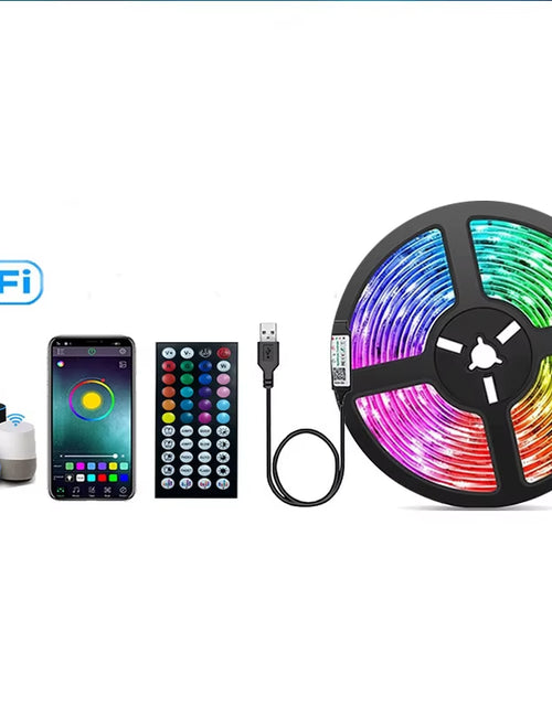 Load image into Gallery viewer, LED Strip Lights RGB 3535 ,5V 1M-30M,16 Million Colors, RGB , Led Strip Lighting Music Sync, Color Changing for Party Home
