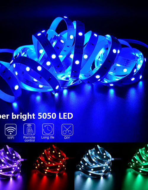 Load image into Gallery viewer, LED Strip Lights RGB 3535 ,5V 1M-30M,16 Million Colors, RGB , Led Strip Lighting Music Sync, Color Changing for Party Home
