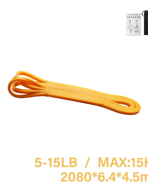 Load image into Gallery viewer, Heavy Duty Latex Resistance Band Exercise Elastic Band for Sport Strength Pull up Assist Band Workout Pilates Fitness Equipment
