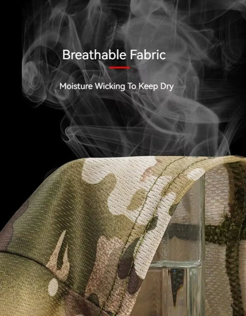 Load image into Gallery viewer, Camouflage Outdoor Riding Mask Outdoor Sun Protection Single Hole Quick Dry Mesh Mask
