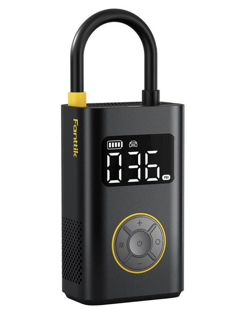 Load image into Gallery viewer, Portable Tire Inflator: Smart ON/OFF Hose Design
