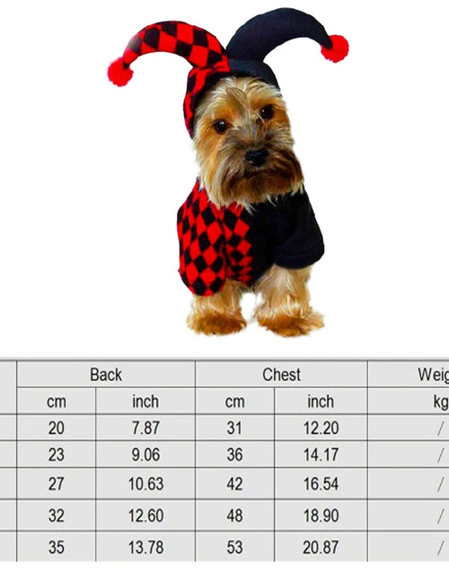 Load image into Gallery viewer, Halloween Dog Clothes Funny Pet Dogs Cosplay Costumes Set Christmas Dog Costume Comical Outfits for Pet Cat Puppy Party Clothing
