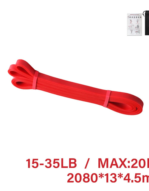 Load image into Gallery viewer, Heavy Duty Latex Resistance Band Exercise Elastic Band for Sport Strength Pull up Assist Band Workout Pilates Fitness Equipment
