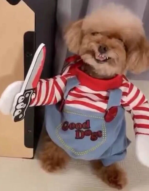 Load image into Gallery viewer, Halloween Dog Clothes Funny Pet Dogs Cosplay Costumes Set Christmas Dog Costume Comical Outfits for Pet Cat Puppy Party Clothing
