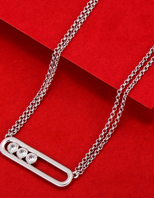 Load image into Gallery viewer, Star Fireworks Fashion Luxury AAA Cubic Zirconia Women Baguette Bracelet Copper Hand Back Chain Adjustable Bracelet
