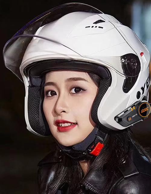 Load image into Gallery viewer, Bluetooth 5.3 Helmet Headset Wireless Hands-Free Call Phone Kit Motorcycle Waterproof Earphone MP3 Music Player Speaker for Moto
