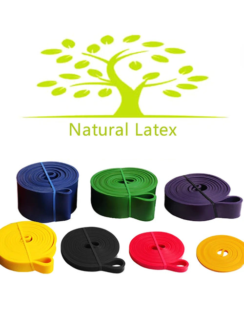 Load image into Gallery viewer, Heavy Duty Latex Resistance Band Exercise Elastic Band for Sport Strength Pull up Assist Band Workout Pilates Fitness Equipment
