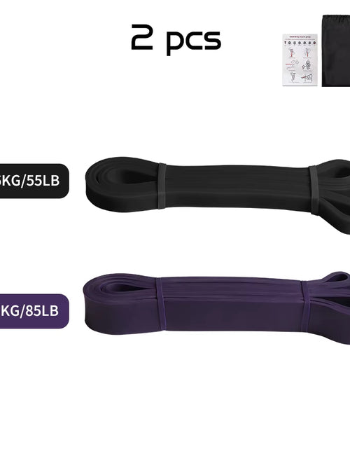 Load image into Gallery viewer, Heavy Duty Latex Resistance Band Exercise Elastic Band for Sport Strength Pull up Assist Band Workout Pilates Fitness Equipment
