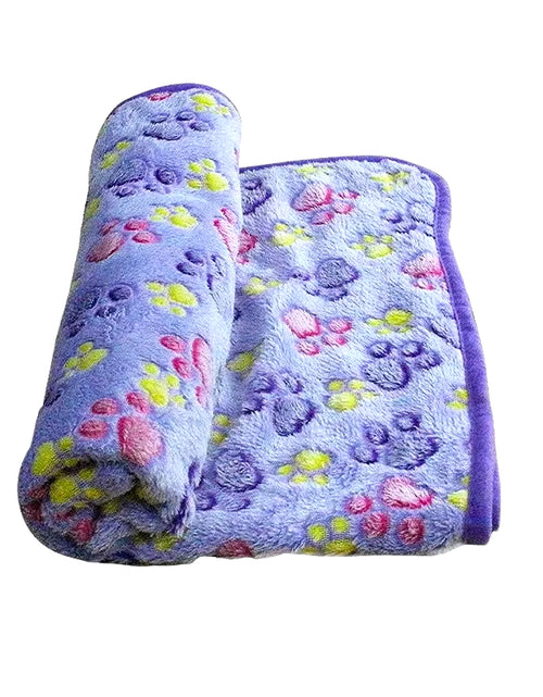 Load image into Gallery viewer, Soft Fluffy High Quality Pet Blanket Cute Cartoon Pattern Pet Mat Warm and Comfortable Blanket for Cat Dogs
