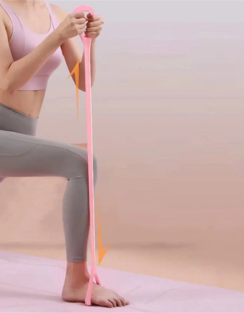 Load image into Gallery viewer, 2024 New 8-Character Puller Home Fitness Equipment Elastic Belt Yoga Auxiliary Female Open Shoulder Beauty Back Stretcher
