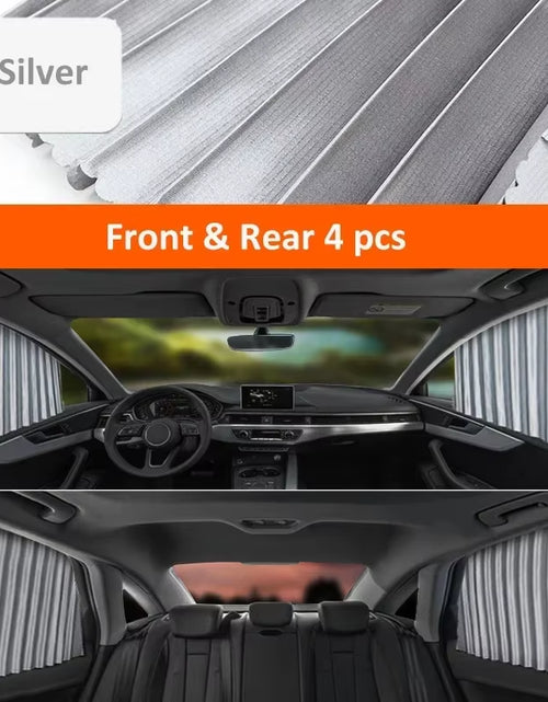 Load image into Gallery viewer, ShadeGuard™ Magnetic Car Window Sunshade – Cool, Private, Protected. InstantlyMagnetic Car Sunshade Window Curtains Auto Window Sun Shade Privacy Sun UV Protection Window Shield Car Interior Accessories
