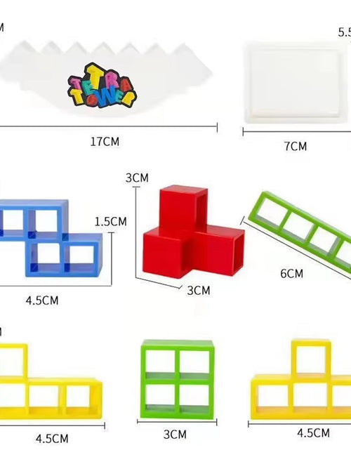 Load image into Gallery viewer, Balance Stacking Board Games Kids Adults Tower Block Toys for Family Parties Travel Games Boys Girls Puzzle Buliding Blocks Toy
