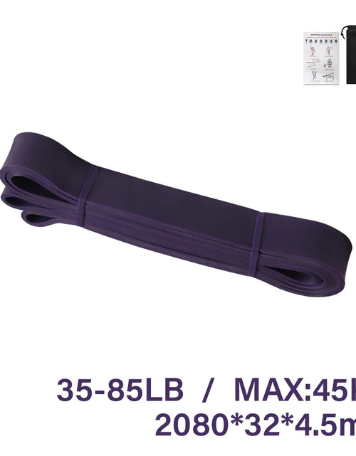 Load image into Gallery viewer, Heavy Duty Latex Resistance Band Exercise Elastic Band for Sport Strength Pull up Assist Band Workout Pilates Fitness Equipment
