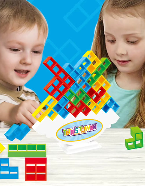 Load image into Gallery viewer, Balance Stacking Board Games Kids Adults Tower Block Toys for Family Parties Travel Games Boys Girls Puzzle Buliding Blocks Toy
