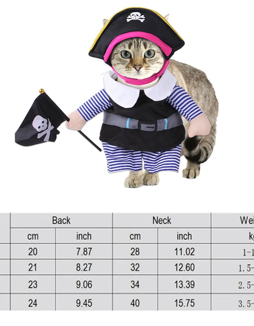 Load image into Gallery viewer, Halloween Dog Clothes Funny Pet Dogs Cosplay Costumes Set Christmas Dog Costume Comical Outfits for Pet Cat Puppy Party Clothing
