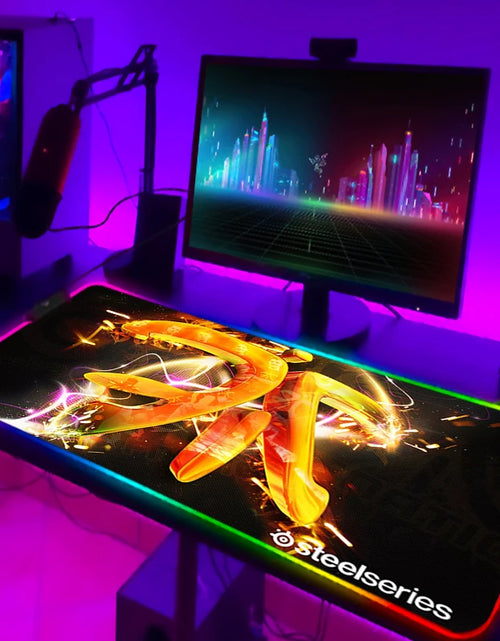 Load image into Gallery viewer, Rgb Mouse Pad Xxl Steelseries Laptop Mat Gaming Mousepad Backlit Keyboard Gamer Girl Table Pads Deskpad Mausepad Cs Go
