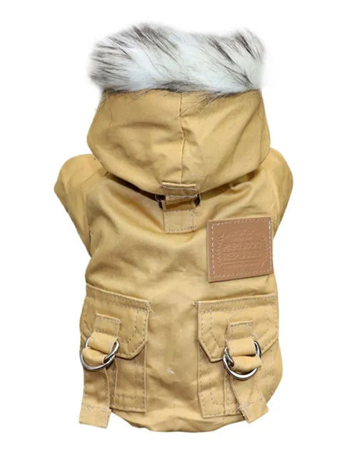 Load image into Gallery viewer, Winter Dog Clothes Puppy Pet Dog Coat Jacket for Small Medium Dog Thicken Warm Chihuahua Yorkies Hoodie Pets Clothing

