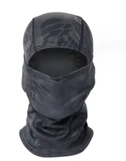 Load image into Gallery viewer, Camouflage Outdoor Riding Mask Outdoor Sun Protection Single Hole Quick Dry Mesh Mask
