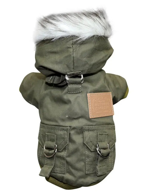 Load image into Gallery viewer, Winter Dog Clothes Puppy Pet Dog Coat Jacket for Small Medium Dog Thicken Warm Chihuahua Yorkies Hoodie Pets Clothing
