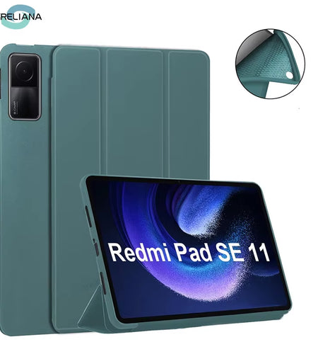 For  Mi Pad 8 7 6 Pro 5 11.2 Case Redmi Pad SE 11 10.6 8.7 2 Pro 12.1 Auto Wake up & Sleep Silicone Cover Support Charging