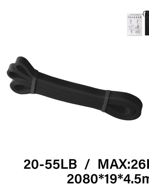 Load image into Gallery viewer, Heavy Duty Latex Resistance Band Exercise Elastic Band for Sport Strength Pull up Assist Band Workout Pilates Fitness Equipment
