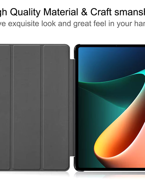 Load image into Gallery viewer, For  Mi Pad 8 7 6 Pro 5 11.2 Case Redmi Pad SE 11 10.6 8.7 2 Pro 12.1 Auto Wake up &amp; Sleep Silicone Cover Support Charging
