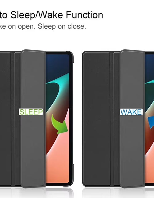 Load image into Gallery viewer, For  Mi Pad 8 7 6 Pro 5 11.2 Case Redmi Pad SE 11 10.6 8.7 2 Pro 12.1 Auto Wake up &amp; Sleep Silicone Cover Support Charging
